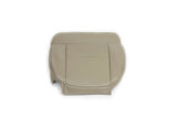 05 To 08 Ford F150 Lariat FX4 Super Crew Driver Bottom LEATHER Seat Cover - Tan - usautoupholstery