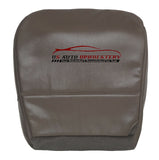 2008 Ford F-350 XL Work Truck Gas Diesel Driver Bottom Vinyl Seat Cover Gray - usautoupholstery