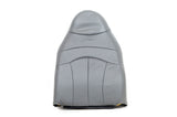 01-03 Ford F-150 Lariat 2WD Super-Crew *Driver Lean Back Leather Seat Cover GRAY - usautoupholstery