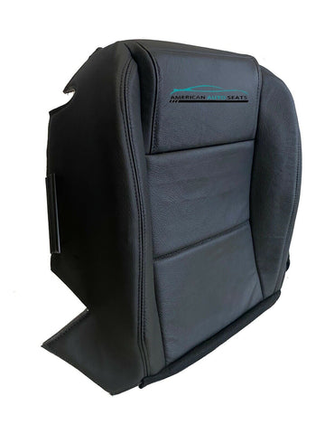 2005-2009 Ford Mustang Coupe V6 Passenger side Bottom Leather Seat Cover Black