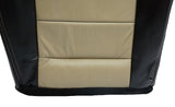 05 2005 Ford Excursion EDDIE BAUER 4X4 Leather Driver Bottom Seat Cover 2-TONE - usautoupholstery