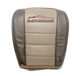 2004 Ford Excursion EDDIE BAUER -Passenger Side Bottom Leather Seat Cover 2-TONE - usautoupholstery