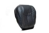 2006 Chevy Avalanche 1500 4X4 LT Z71 Driver Bottom Leather Seat Cover Dark Gray - usautoupholstery