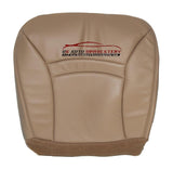 2000-2002 Ford E250 Chateau XLT Driver Bottom Vinyl Perforated Seat Cover Tan - usautoupholstery