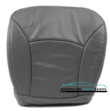 2003 Ford E150 E250 E350 XL Driver Side Bottom Perforated Vinyl Seat Cover GRAY - usautoupholstery