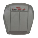 2006 Chrysler 300 200 Driver Side Bottom Synthetic Leather Seat Cover Slate Gray - usautoupholstery