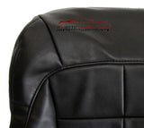 1999-2004 Jeep Grand Cherokee Driver Lean Back Vinyl Seat Cover Dark Gray - usautoupholstery
