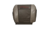 2006-2008 Ford Explorer Limited Passenger Bottom Leather Seat Cover 2 Tone Gray - usautoupholstery