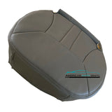 2005- 2009 Chrysler Town & Country Limited Driver Bottom Vinyl Seat Cover Gray - US Auto Upholstery