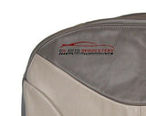 2002 GMC Yukon Sierra Driver Side Bottom LEATHER Seat Cover 2 Tone Special - usautoupholstery