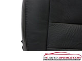 02-07 Ford F250 XLT SPORT 4X4 Diesel Amarillo Black Leather Bottom Seat Cover - usautoupholstery