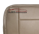2001 2002 Ford F250 Lariat second row 40 bottom Perforated Leather Cover Tan - usautoupholstery