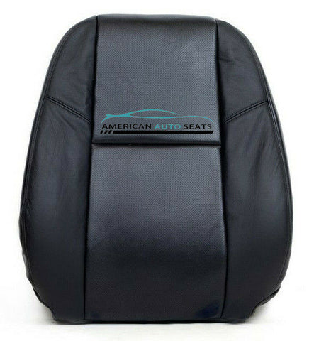 2007-2013 Chevy Avalanche Driver Side Lean Back Leather Seat Cover Black