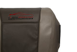 2007 Ford Explorer Driver Side Bottom Replacement Leather Seat Cover 2 tone Gray - usautoupholstery