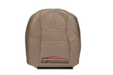 97- 99 Lincoln Navigator Driver Side Lean Back Bucket Leather Seat Cover Tan - usautoupholstery