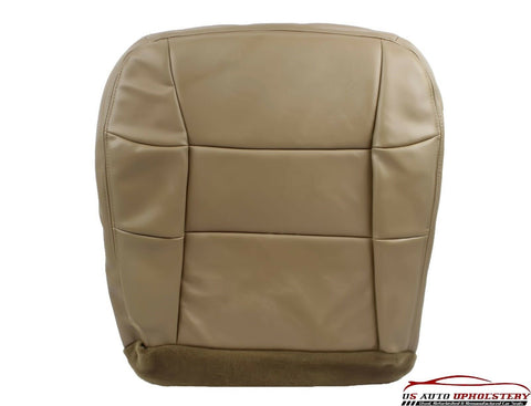 1998 1999 Lincoln Navigator 4X4 Bucket Driver Side Bottom LEATHER Seat Cover TAN - usautoupholstery