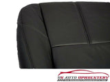 2009 GMC Sierra 1500 SLT Crew Extended Cab z71 Driver Leather Seat Cover Black - usautoupholstery