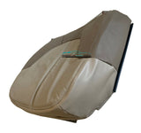 1999 2000 GMC Yukon Denali 4X4 Driver Side Bottom Leather Seat Cover 2 Tone Tan