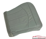 1999 Ford F150 Lariat Quad Club Cab - Driver Bottom Leather Seat Cover GRAY - usautoupholstery