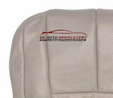 00-02 Cadillac Escalade Driver Side Bottom PERFORATED Leather Seat Cover Shale - usautoupholstery
