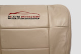 2003 Ford F150 Lariat Passenger Bottom Leather Seat Cover - Medium Parchment TAN - usautoupholstery