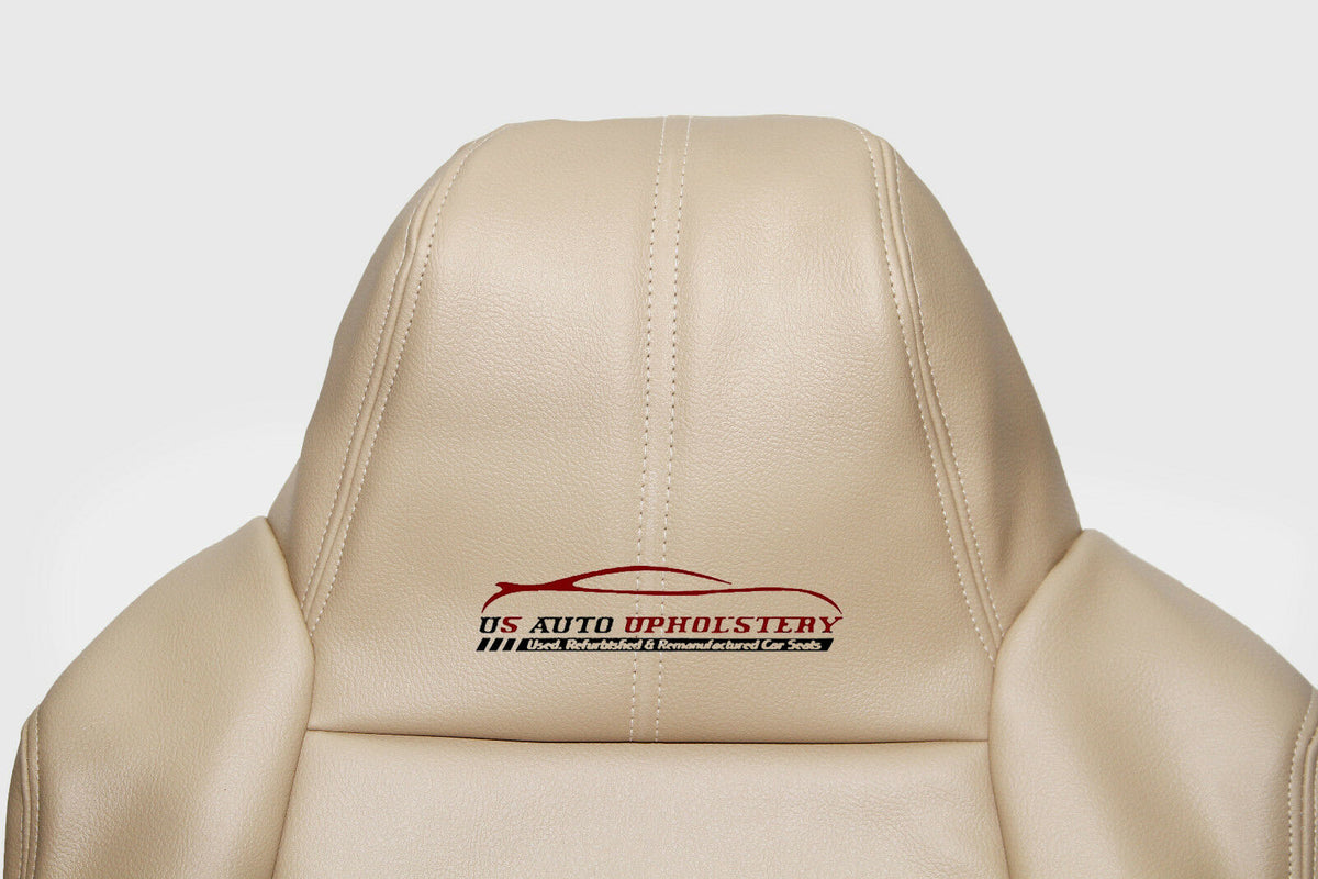 Seat Covers For Ford Ranger Genuine Tan Leather Driver Bottom Seat Cover For 2008-2010 Ford F250 F350 F450 F550 US Made Seat Cover