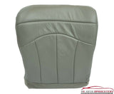 1999 Ford F150 Lariat Quad Club Cab - Driver Bottom Leather Seat Cover GRAY - usautoupholstery