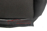 2008 Ford F-150 Lariat Driver Side Bottom Perforated Leather Seat Cover Black - usautoupholstery