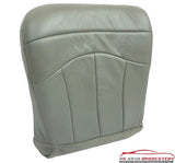 1999 Ford F-150 Lariat 4X4 4WD Quad *Driver Side Bottom Leather Seat Cover GRAY - usautoupholstery