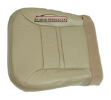 2000 2001 Ford Excursion Limited 4X4 Diesel Driver Bottom Leather Seat Cover TAN